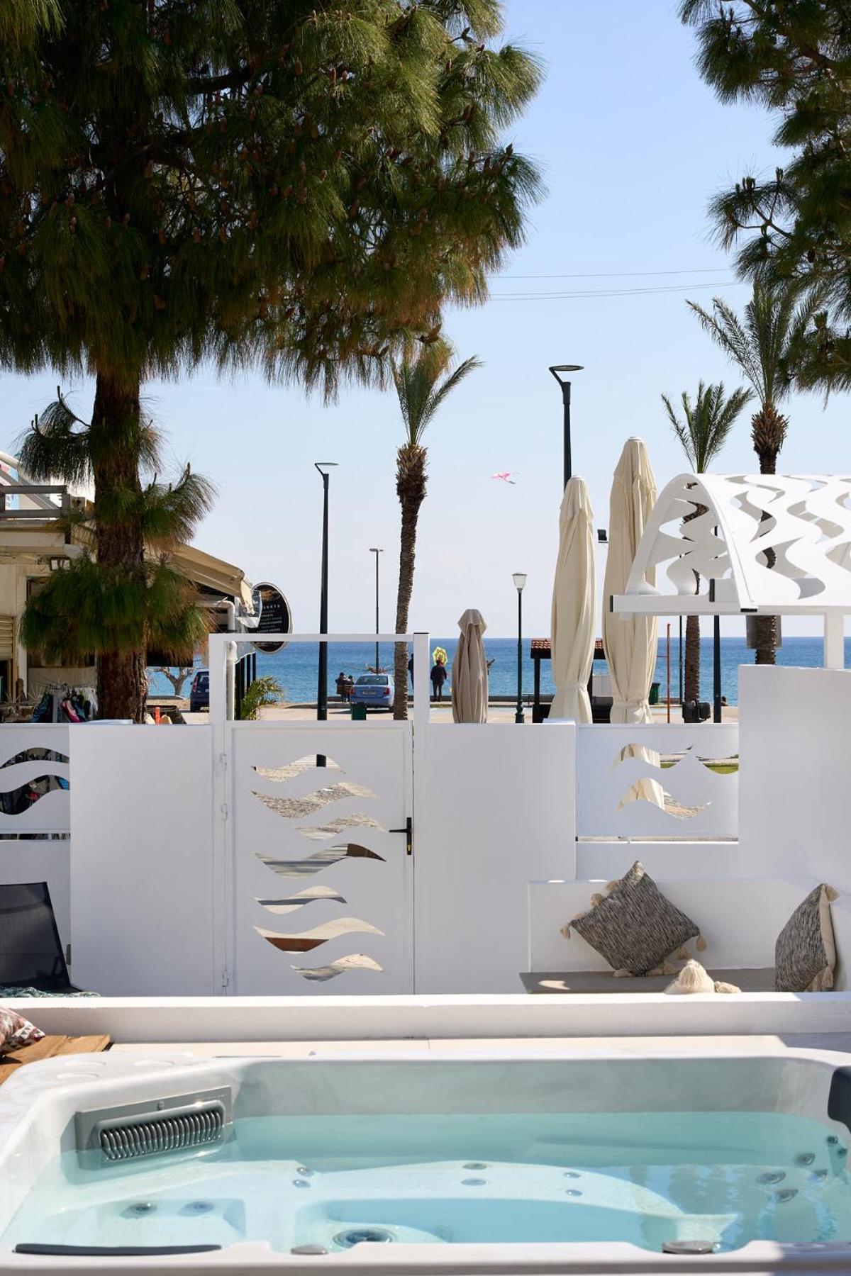 Sia Mare Seaside Apartments Фалираки Экстерьер фото